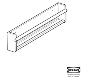 IKEA 10299820 FLISAT Wall Storage Manual Image