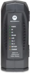 ARRIS / Motorola SBV5220 Internet and telephone Modem Manual Image