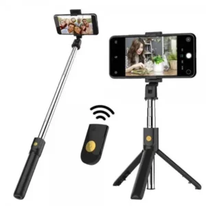 SELFIECOM K10 Selfie Stick Tripod Manual Image