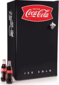 NOSTALGIA CKRF32BK Coca-Cola 3.2 Cu. Ft. Refrigerator Manual Image