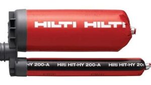 HILTI HIT-HY 200-A V3 Injectable Adhesive Anchors Manual Image