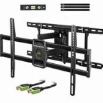 USX MOUNT Full Motion TV Wall Mount Swivel and Tilt for Most 37-75 inch TV Manual Thumb