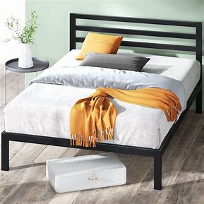 Zinus Metal Platform Bed with Headboard Manual Image