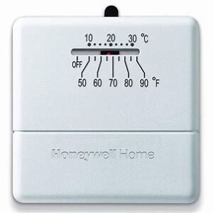 Honeywell Economy CT30 750-Millivolt Non-Programmable Thermostat Manual Image