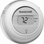 Honeywell The Round Non-Programmable Thermostat Manual Thumb
