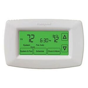 Honeywell Touchscreen 7-Day Programmable Thermostat RTH7600D-c1-6 Manual Image