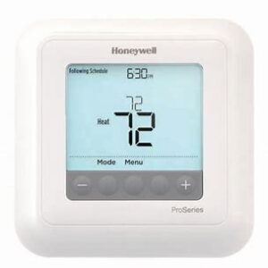 Honeywell T6 Hydronic Programmable Thermostat Manual Image