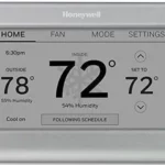 Honeywell Home RTH9585WF1004 Wi-Fi Smart Color Thermostat Manual Image