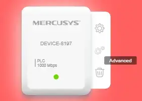 How to update the firmware using Mercusys Powerline Utility Manual Image