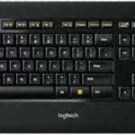 logitech K800 Wireless Illuminated Keyboard Manual Thumb