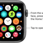 Open apps on Apple Watch Manual Thumb