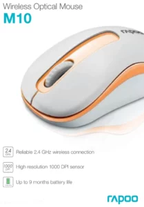 rapoo Wireless Optical Mouse M10 Manual Image