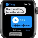 Send messages from Apple Watch Manual Thumb