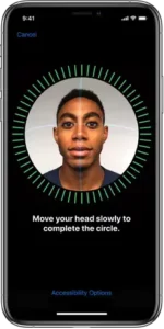 Apple Set up Face ID on iPhone Manual Image