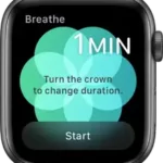 Use Apple Watch to breathe mindfully Manual Thumb