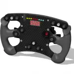 FANATEC ClubSport Steering Wheel Formula V2.5 Manual Thumb