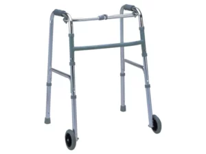 GIMA Walking Frame With 2 Wheels Manual Image