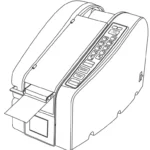 ULINE Marsh Electric Kraft Tape Dispenser H-1360 Manual Thumb