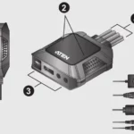 ATEN 2-Port USB DisplayPort Cable KVM Switch CS22DP Manual Thumb
