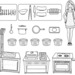 Barbie Kitchen Playset with Doll GWY53 Instructions Thumb