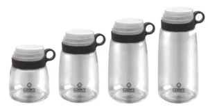 COOK S COMPANION 4Pc Glass Storage Jar Set B415924 Manual Image