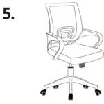 CPS Office Computer Chair Manual Image