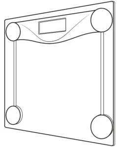 ETEKCITY Digital Body Weight Scale EB4074C Manual Image