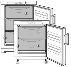LIEBHERE Countertop Freezer 7081998-04 Manual Image