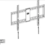 Mounting Dream Fixed Tv Wall Mount Bundle MD2163-K Manual Image