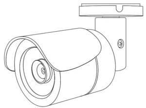 SecureCom Indoor/Outdoor HD Video Camera V-5012B Manual Image