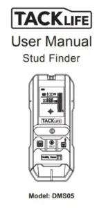 TACKLIFE Stud Finder DMS05 Manual Image