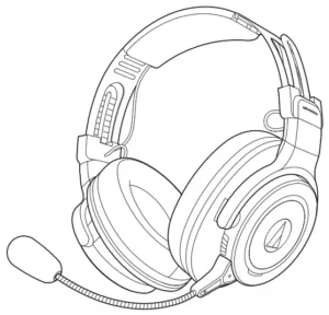audio-technica Wireless Gaming Headset ATH-G1WL Manual Image