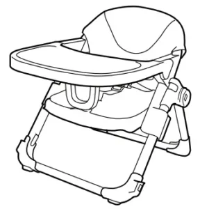 chicco Take-A-Seat 3-in-1 Travel Seat Manual Image