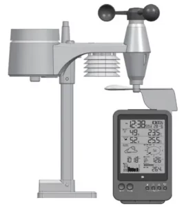digitech Wireless Weather Station with Longe Range Sensor XC0432 Manual Image