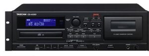 TASCAM CD Player Cassette Deck CD-A580, D01310420C Manual Image