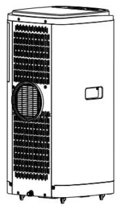 electriQ Portable Air Conditioner P12C 12, P12C 14 Manual Image