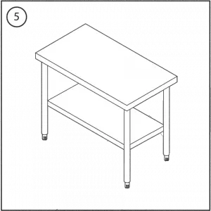 DURASTEEL Work Table Manual Image