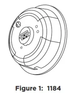 DMP 1184 Wireless Carbon Monoxide Detector Manual Image