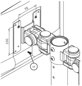 Neomounts FPMA-D05DBLACK Monitor Desk Mount Manual Image