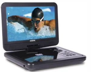 LASER 10″ Screen Portable DVD Player DVD-PT-10C Manual Image