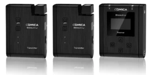 COMICA Broadcasting-Level Multi-functional Mini UHF Wireless Microphone BoomX-U Manual Image