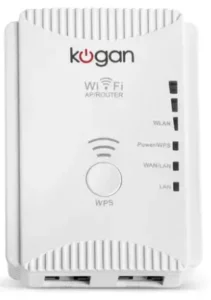 kogan AC Wi-Fi Range Extender KARPRWLN3TA Manual Image