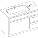 Kraus Porcelain Enameled Steel Undermount Kitchen Sinks KEU12, KEU14, KE1US21, KE1US32 Manual Image