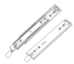 vadania Heavy Duty Drawer Slides Manual Image