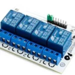 velleman 4-Channel Relay Module VMA400 Manual Image