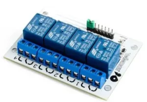 velleman 4-Channel Relay Module VMA400 Manual Image