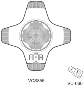 vtech DECT USB Expansion Speakerphone VCS855, VU-060 Manual Image