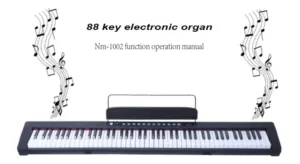88 key electronic organ Nm-1002 Manual Image