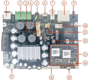 Arylic Wireless Streaming Amplifier Board V3 Manual Image