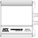 MTX MUD100.4 AMPLIFIER Manual Thumb